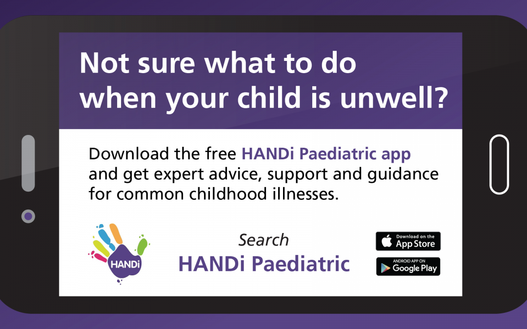 If your child is unwell, consult HANDi this winter