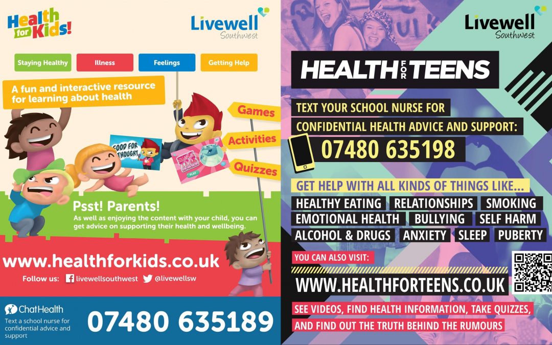 Livewell Southwest launch two unique health websites for children and young people