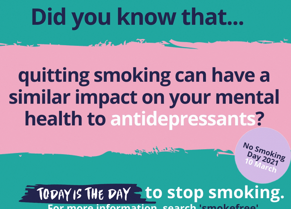 Start your quit attempt this No Smoking Day to improve your mental health